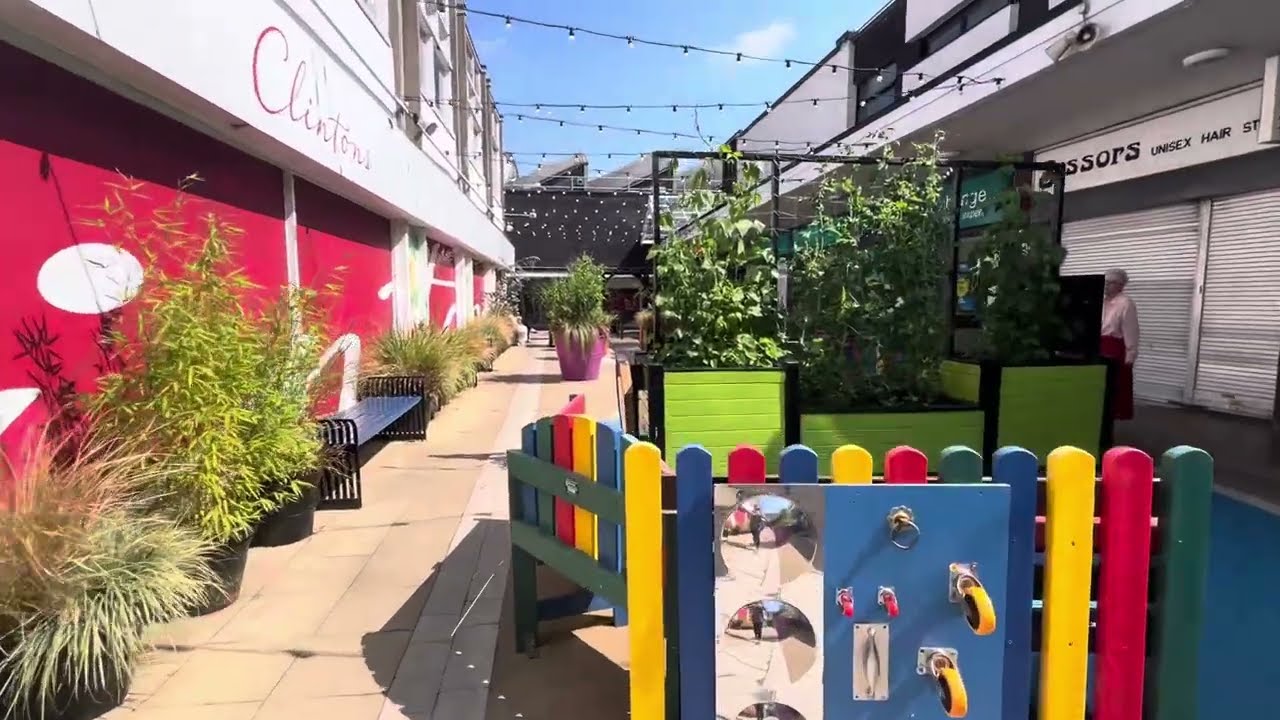 Burnley town centre 26 June 2024