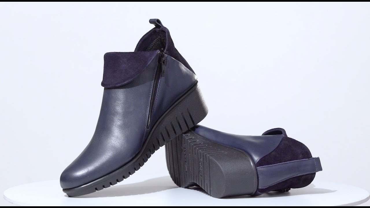 Ботинки демисезонные женские The FLEXX синие