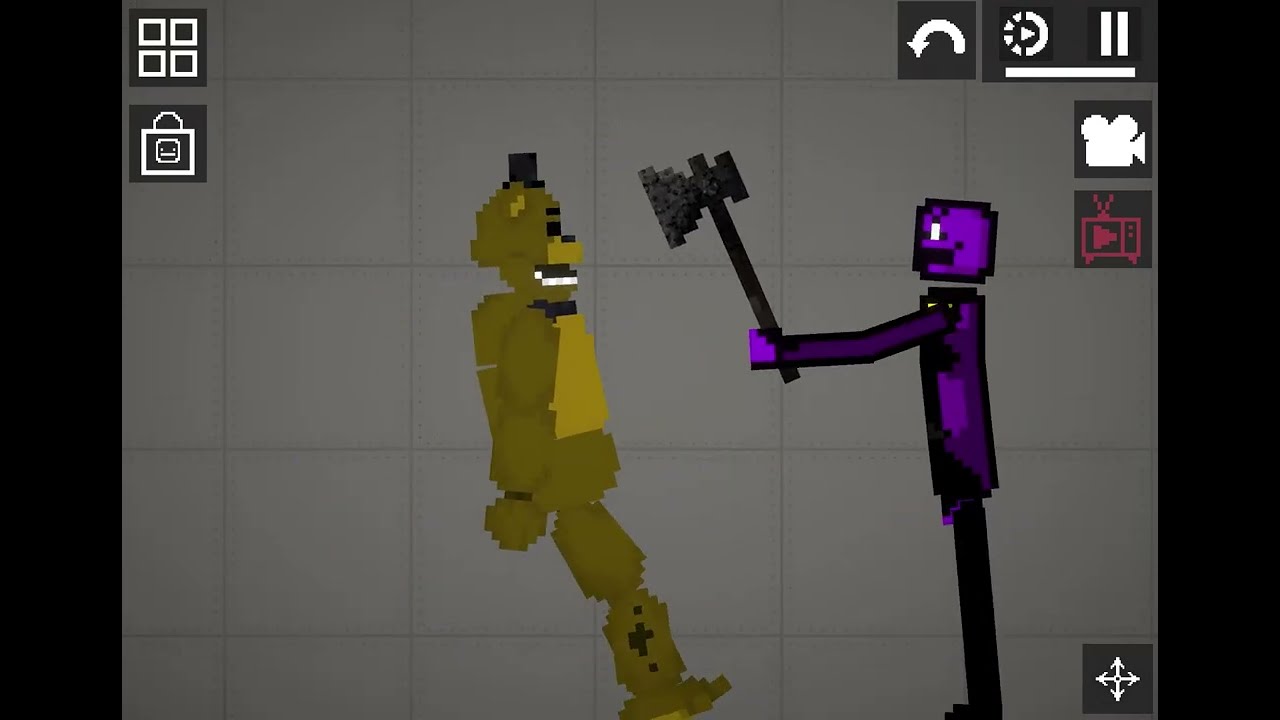 (Melon sandbox spring lock incident)I tried my best guys hope you like it