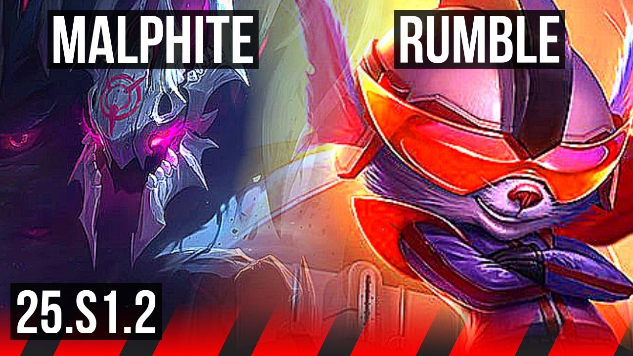 MALPHITE vs RUMBLE (TOP) | NA Master | 25.S1.2
