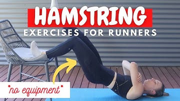 HAMSTRING Exercises For Runners | *No Equipment* | Home Workout