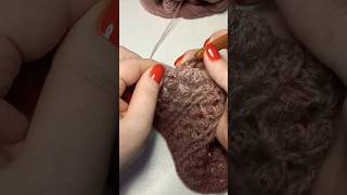 Look how easy it is to crochet in an original way! Link to full video at bottom of screen. #shorts