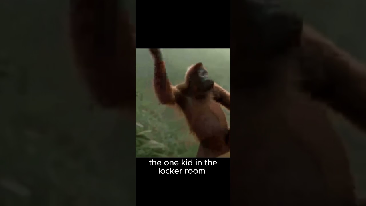 The boys in the locker room  