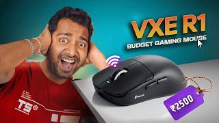 Reviewing BEST BUDGET Gaming Mouse - VXE R1 Nearlink from ATK Gear | Under ₹2500