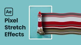 Pixel Stretching Effect in After Effects Tutorial | Viral Instagram Reel Effect