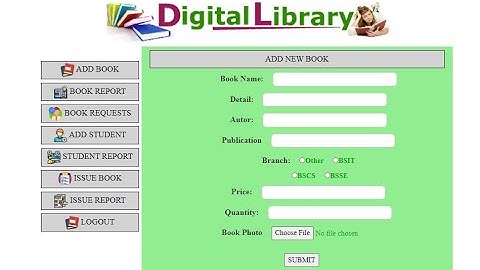 Library Management System Project using PHP 2022 With Source Code and Configuration.