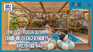 [📸]  해 달 별 세개의 감성 독채펜션｜펜션 샤인히얼60 | Now제주TV