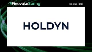 FinovateSpring 2026 / Holdyn