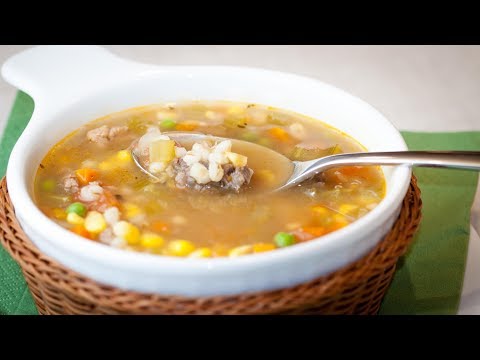How to Make a Beef Barley Soup Recipe