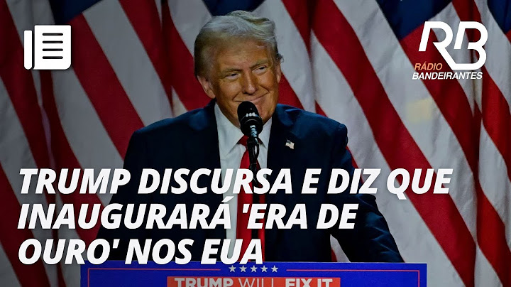 Donald Trump declara vitória nas eleições americanas | O Pulo do Gato