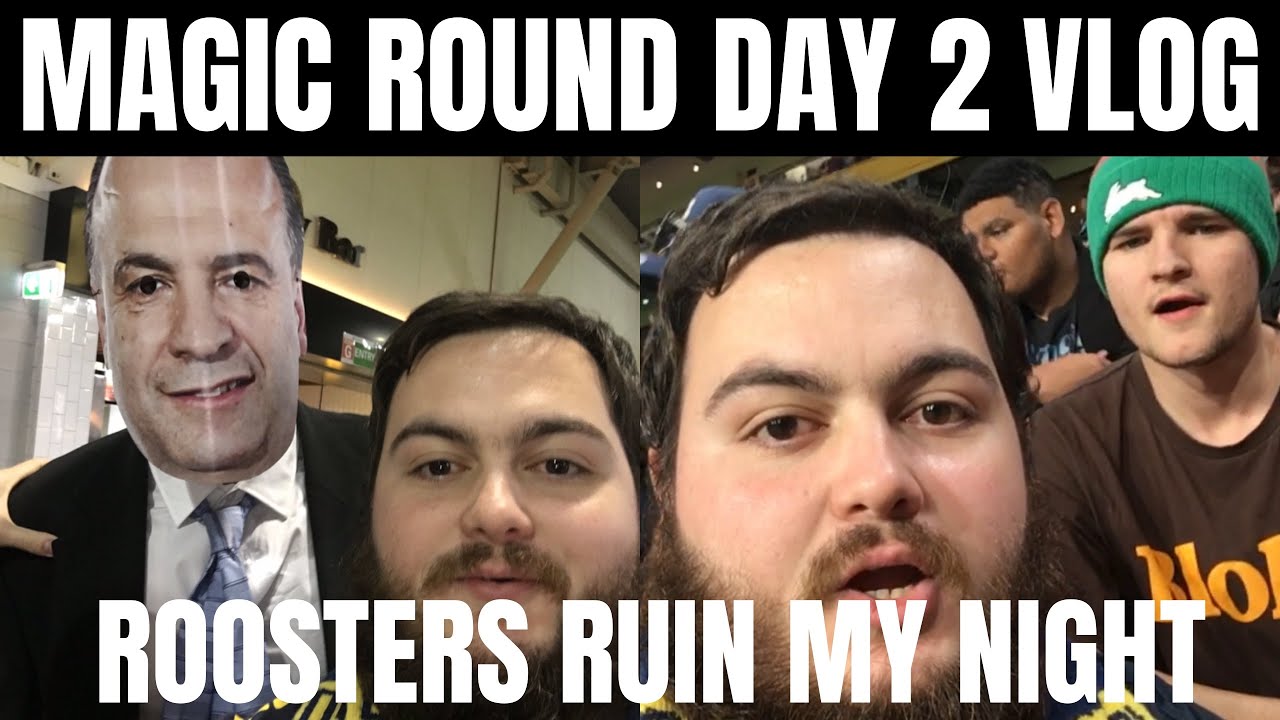 NRL MAGIC ROUND DAY 2 VLOG FEATURING PLENTY OF GUEST #NRL # ...