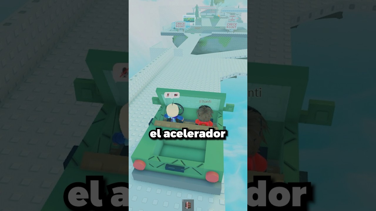 Uno acelera y el otro maneja #roblox #humor #brookhaven #fyp