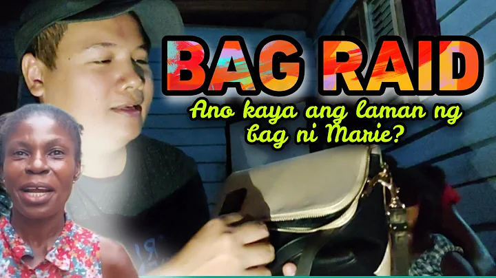 BAG RAID...ANO KAYA ANG LAMAN NG BAG NI SANDRA AT MARIE? meron na naman picture sa BAG ni ate marie!