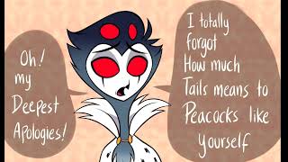 Helluva Boss - Owl vs Peacock
