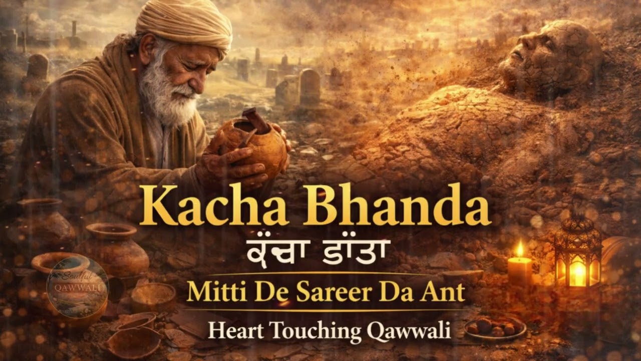 Kacha Bhanda (ਕੱਚਾ ਭਾਂਡਾ) | Mitti De Sareer Da Ant | Heart Touching Qawwali,