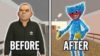 School Bully vs Huggy Wuggy Caught A Schoolboy - TRAILER ( Bogdan's Escape: Angry Huggu Wuggy MOD )