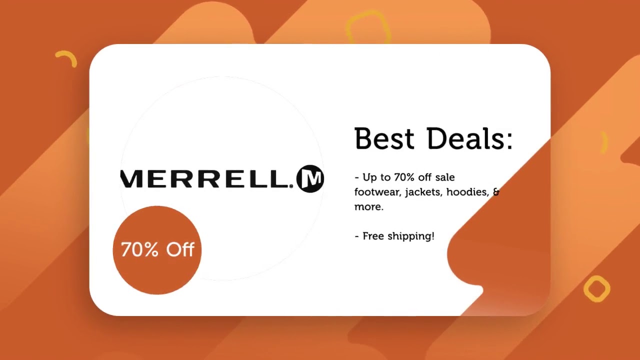 merrell online coupons