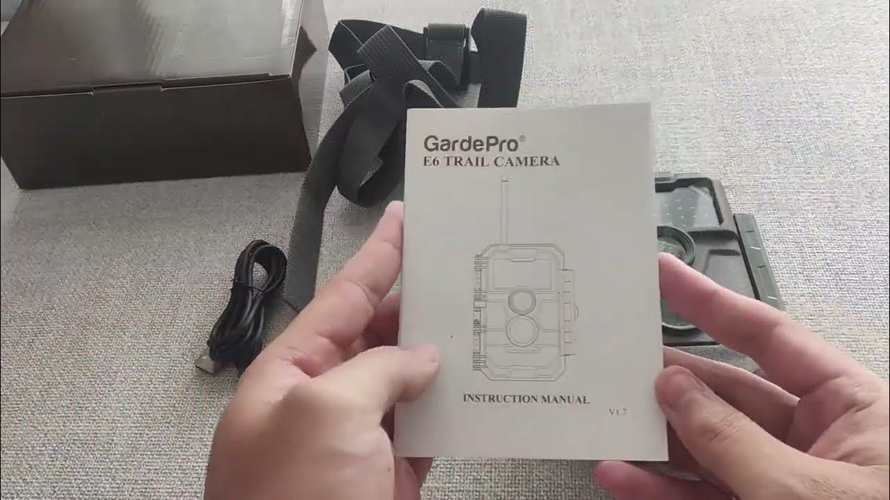 GardePro E6 Trail Camera Honest Review YouTube