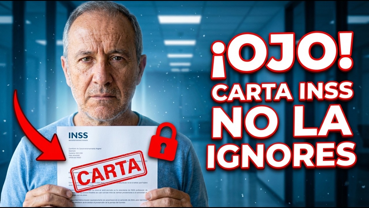 ESTA CARTA DEL INSS TE PUEDE QUITAR LA PENSIÓN… si haces ESTE error (actúa hoy)