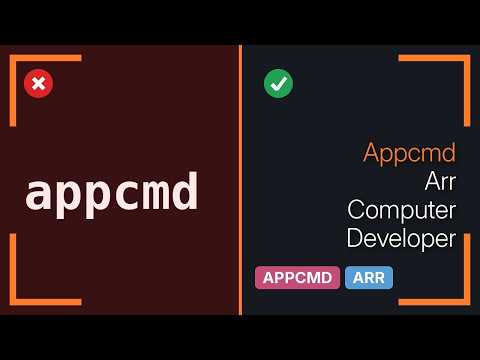 DevOps & SysAdmins: IIS - How to use appcmd to add cache control rules to ARR?