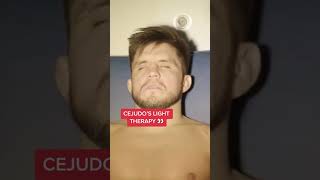 Cejudo’s light therapy 👀 (via UFC 288 Embedded) screenshot 2