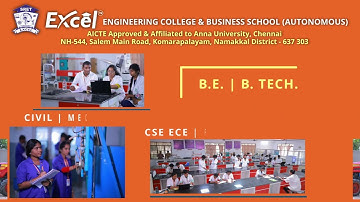 Excel Engineering College(Autonomous) - Admissions Open 2025 - 2026