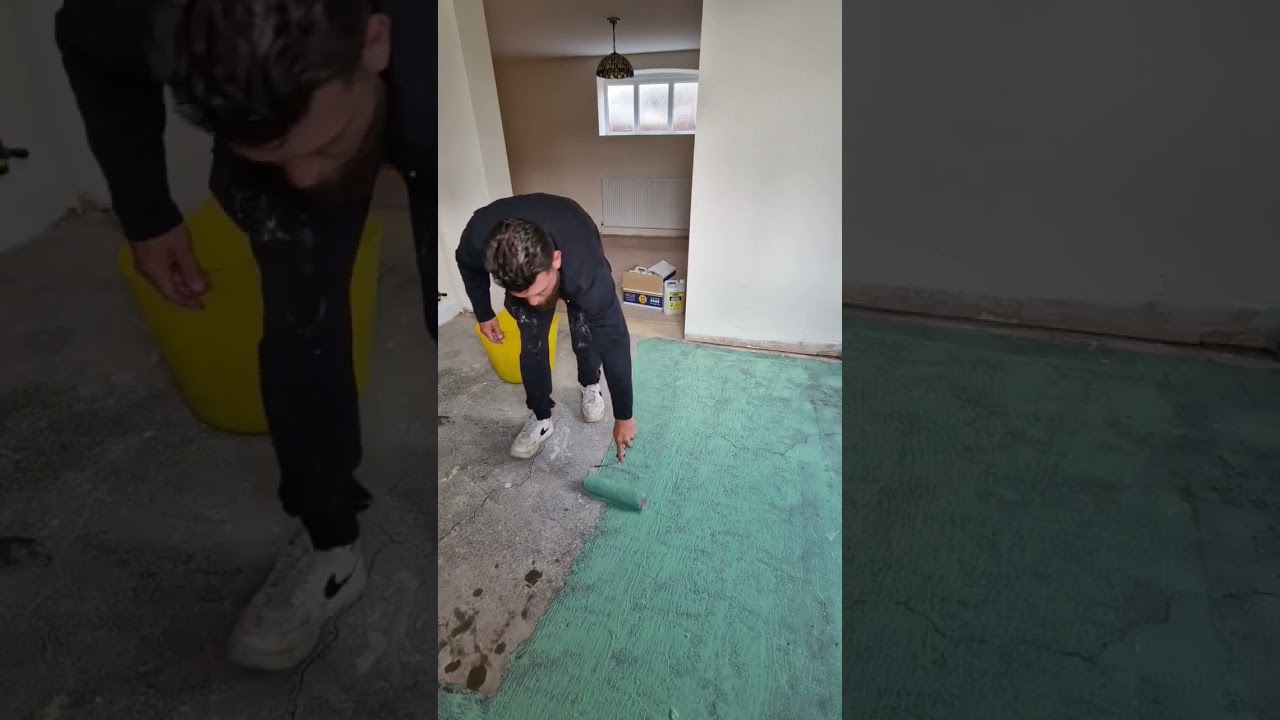 Priming Concrete Floors (Screed Preparation)