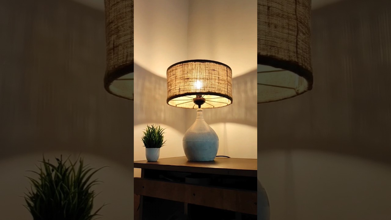 Easy Table lamp DIY 😍