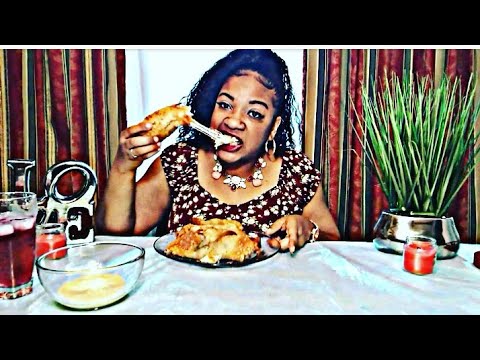 EATING CHEESE STEAK EGG ROLLS������������ - YouTube