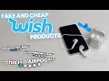 I Bought FAKE AirPods From WISH (AND MORE TECH) UNBOXING