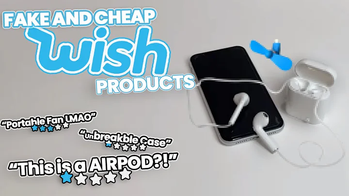 I Bought FAKE AirPods From WISH (AND MORE TECH) UNBOXING