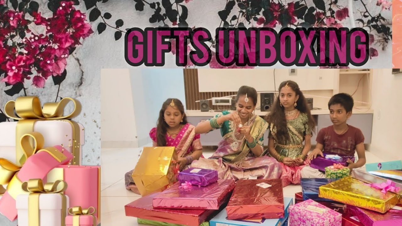 Gruhapravesham Gifts Unboxing 🎁🤩 
