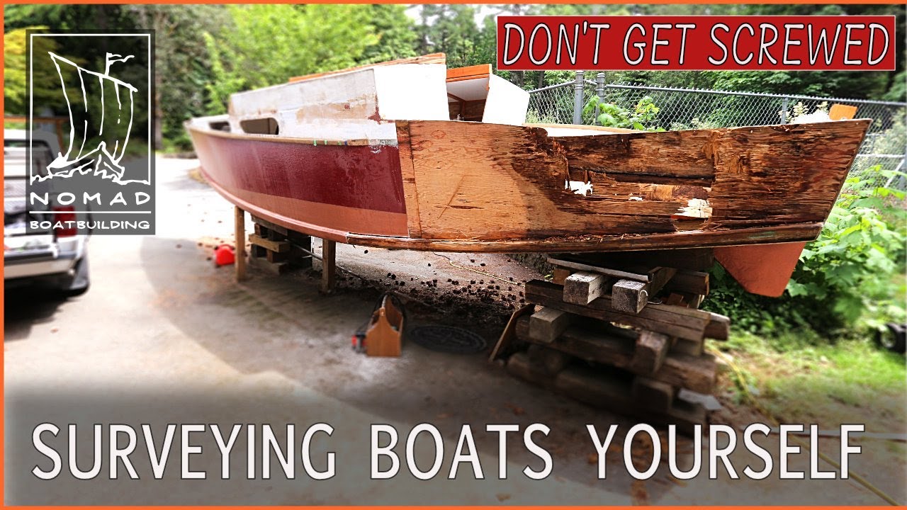⁣Buyer's guide to surveying wooden boats