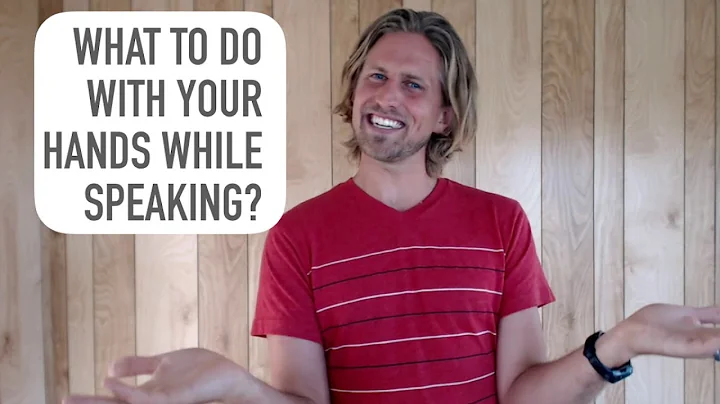 What To Do with your Hands while Speaking? Effective Hand Gestures for Tour Guides