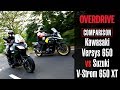 Suzuki V-Strom 650 XT vs Kawasaki Versys 650 | OVERDRIVE