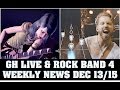 Guitar Hero Live and Rock Band 4 Weekly News Update: Dec 13/15 - Brutal Mode, Rock Band 3 Export!