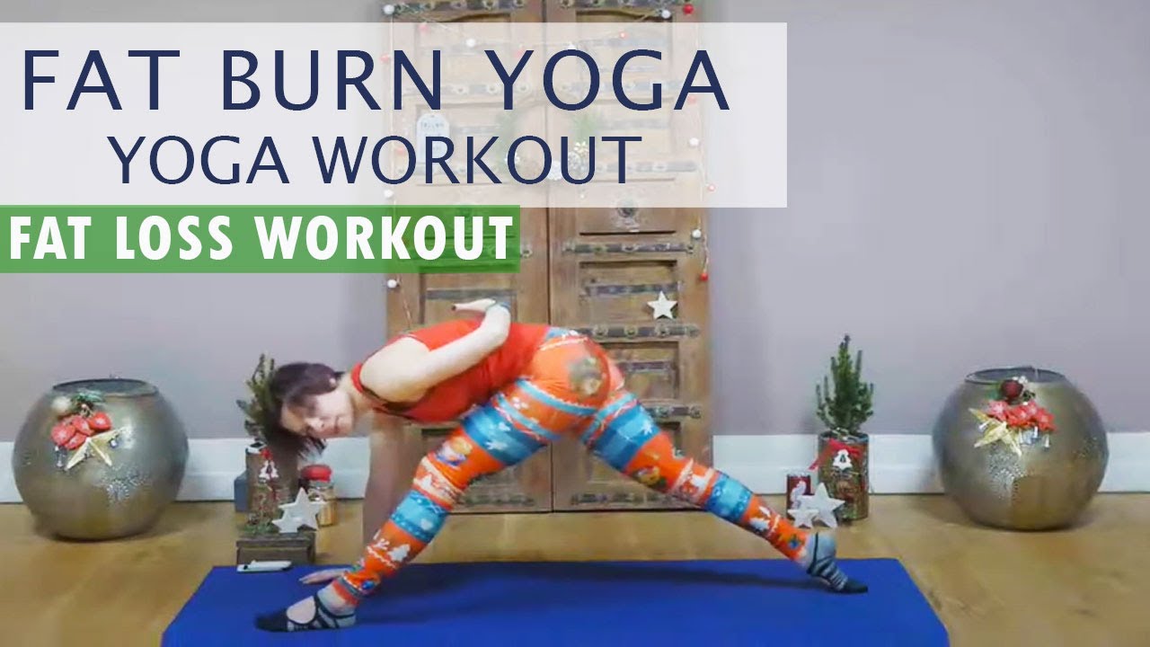 Fat Burn Yoga Fat Burn Home Workout Yoga with Alicia YouTube