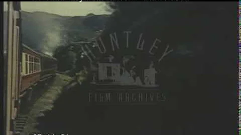 Scottish Steam Train, 1950s - Film 96600