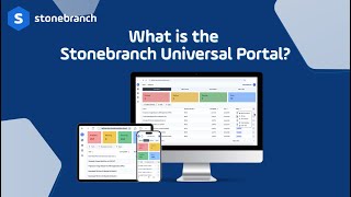 Stonebranch Universal Portal Explainer
