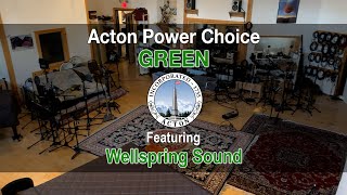First Fossil Fuel Free Recording Studio in New England Wellspring Sound