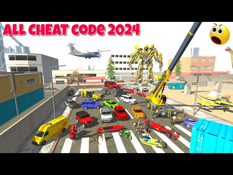 ALL NEW CHEATS CODE OF INDIAN BIKES DRIVING 3D AFTER NEW UPDATE 2024 