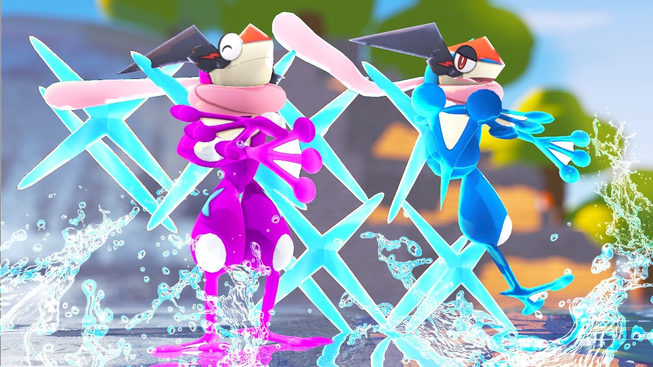 Minecraft: PIXELMON 5.0.4 - GRENINJA ROSA