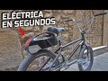 ESTE DISPOSITIVO CONVIERTE CUALQUIER BICI EN ELÉCTRICA EN SEGUNDOS - Lo probamos en mi BMX