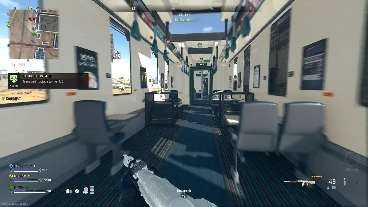 DMZ Exfil Landing Glitch