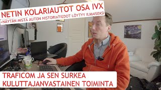 Netin kolariautot #7 - Miten näet ajoneuvon historiatietoja itse, paitsi että Traficom tunaroi.