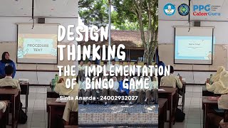 Design Thinking - The Implementation of Bingo Game (Individual Project) screenshot 3