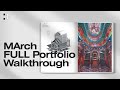 March architecture student full design portfolio walkthrough