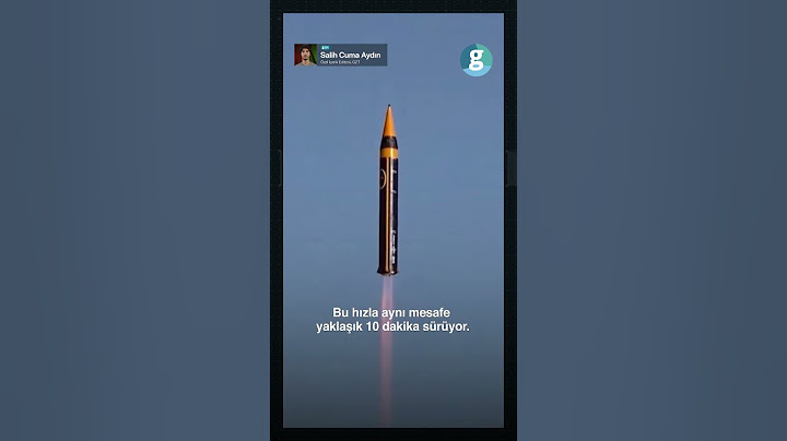 İran'ın attığı füzeler İsrail'e kaç dakikada ulaşıyor?