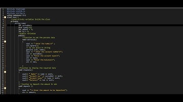 | ATM Management System | Using C++ | Part-1 |
