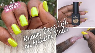 Testing Born Pretty Rubber Base Gel | Easy Chrome Nails | Doing a Fill Gel Nails |Long Natural Nails
